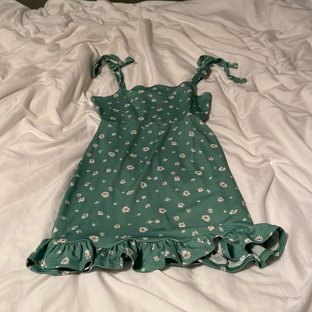 Green Urban Outfitters Mini Dress